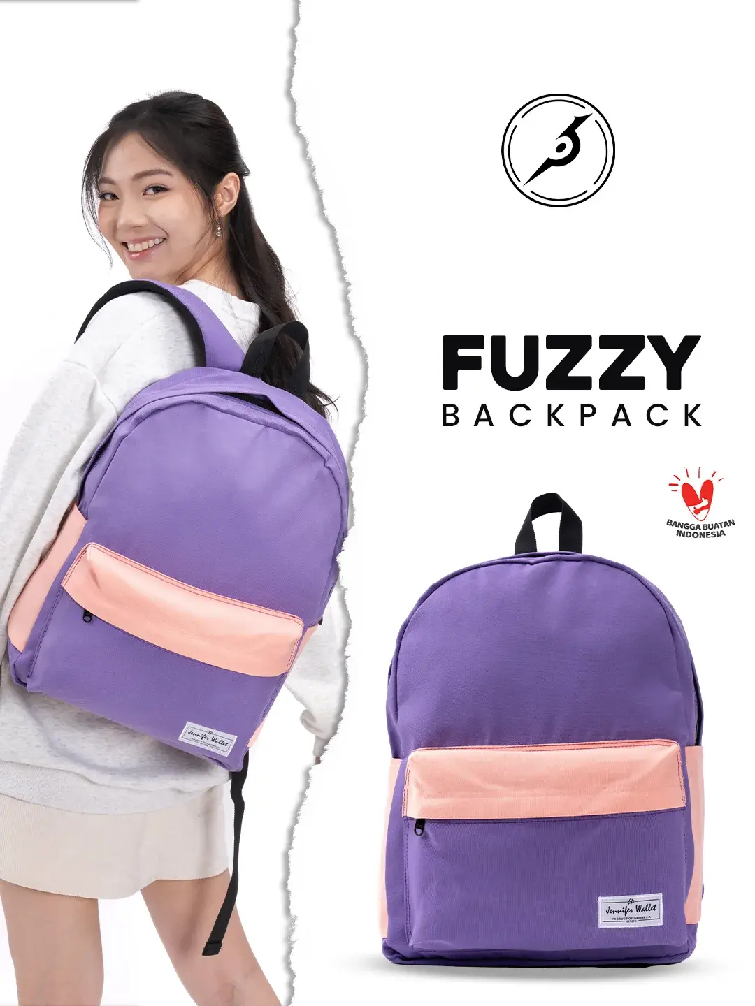 JFR Fuzzy Women's Backpack - JFRBAG02